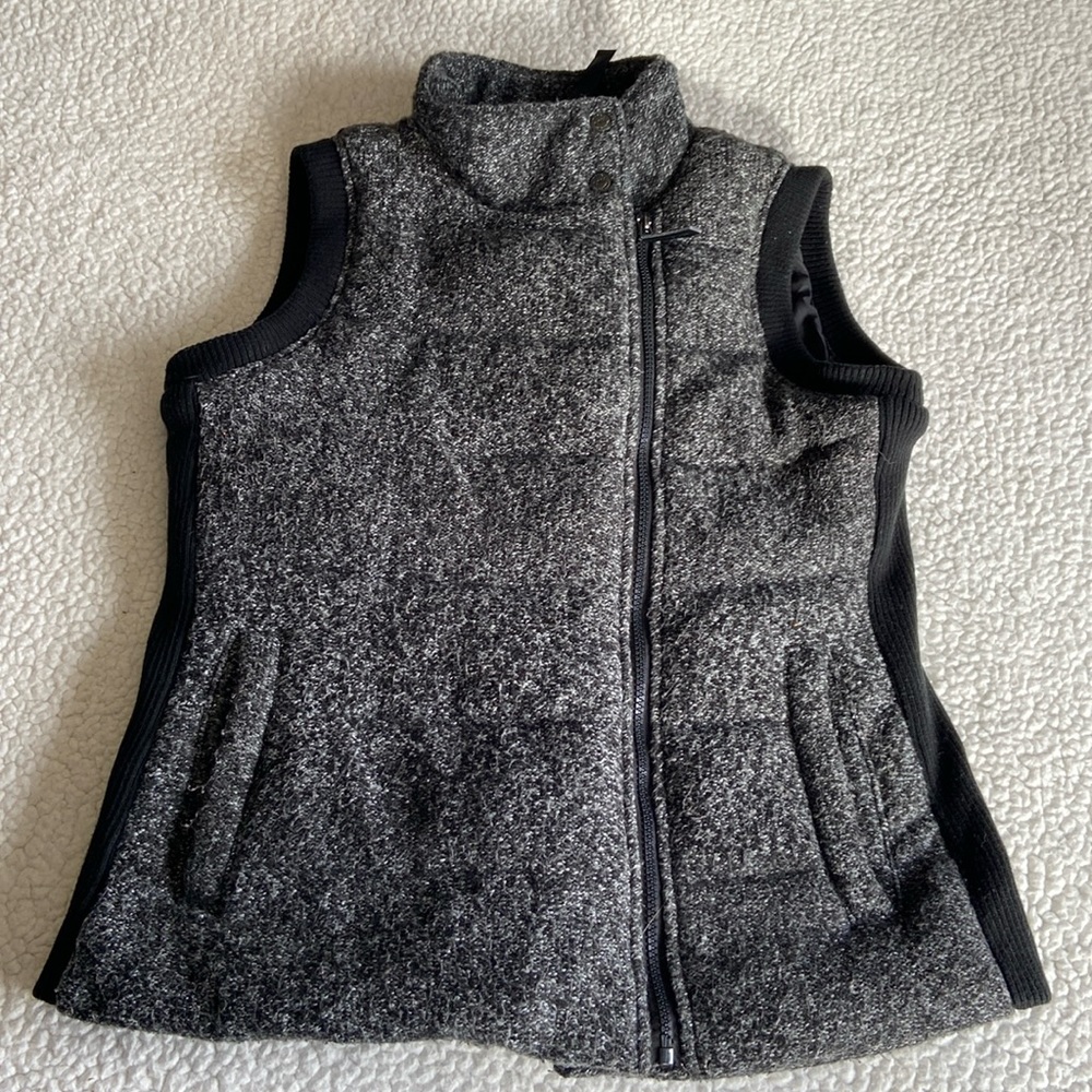 Thick black vest